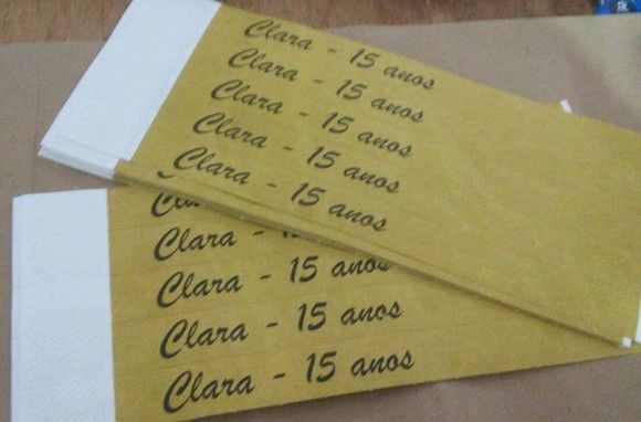 1000 Pulseira de Identificação